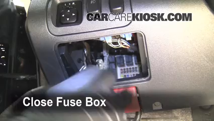 Interior Fuse Box Location: 2006-2012 Mitsubishi Eclipse - 2006